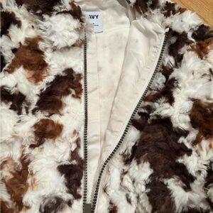 5T NWT Old Navy Cow Print Faux Fur Jacket – Sold Out Easter